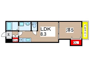 クリエオーレ井口堂の物件間取画像